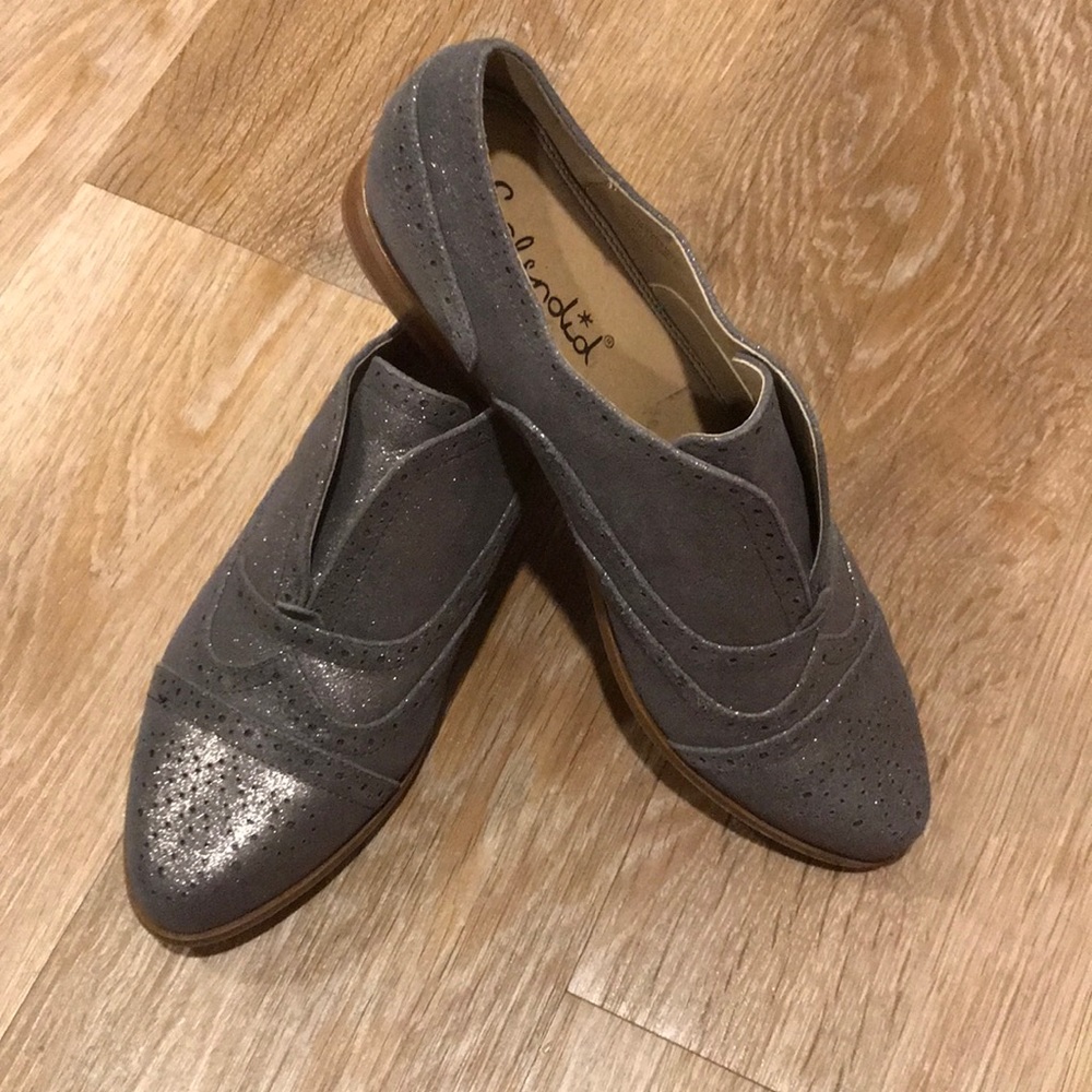 Splendid metallic loafers